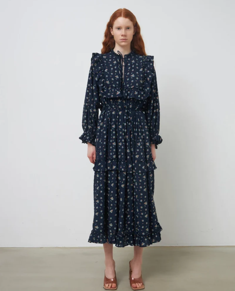 Stella Nova Barbara Dark Floral Dress