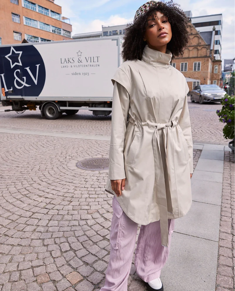 BRGN Monsun Sand Coat