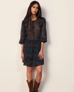 Ba&sh Presley Blue Night Dress