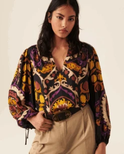 Ba&sh Fida Noir Shirt