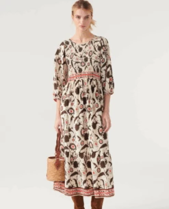 Ba&sh Katel Cream Dress