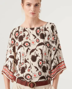 Ba&sh Klink Cream Top