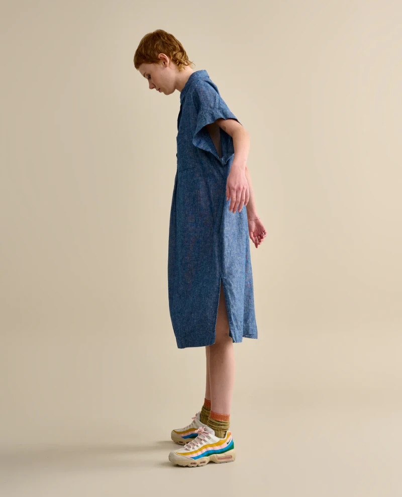 Bellerose Grace Blue Dress - Image 4