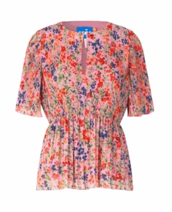 Cras Bonniecras Orange Meadow Blouse