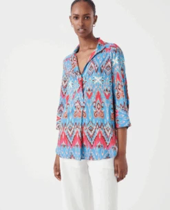 Dea Kudibal Kami Ikat Malibu Blouse