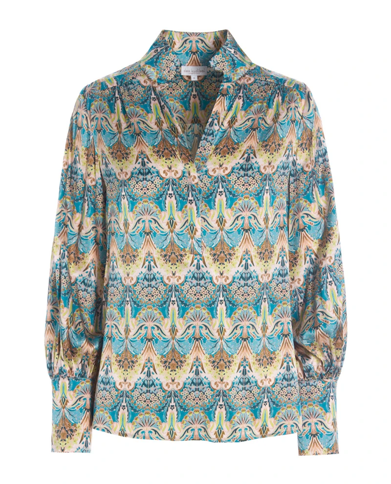 Dea Kudibal Marikka Alcazar Eucalyptus Blouse - Image 5