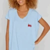 Five Jeans Petite Love Blue T-shirt