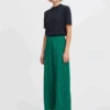 Ichi Kate Cameleon Cadmium Green Trousers