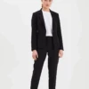 Ichi Lexi Black Blazer