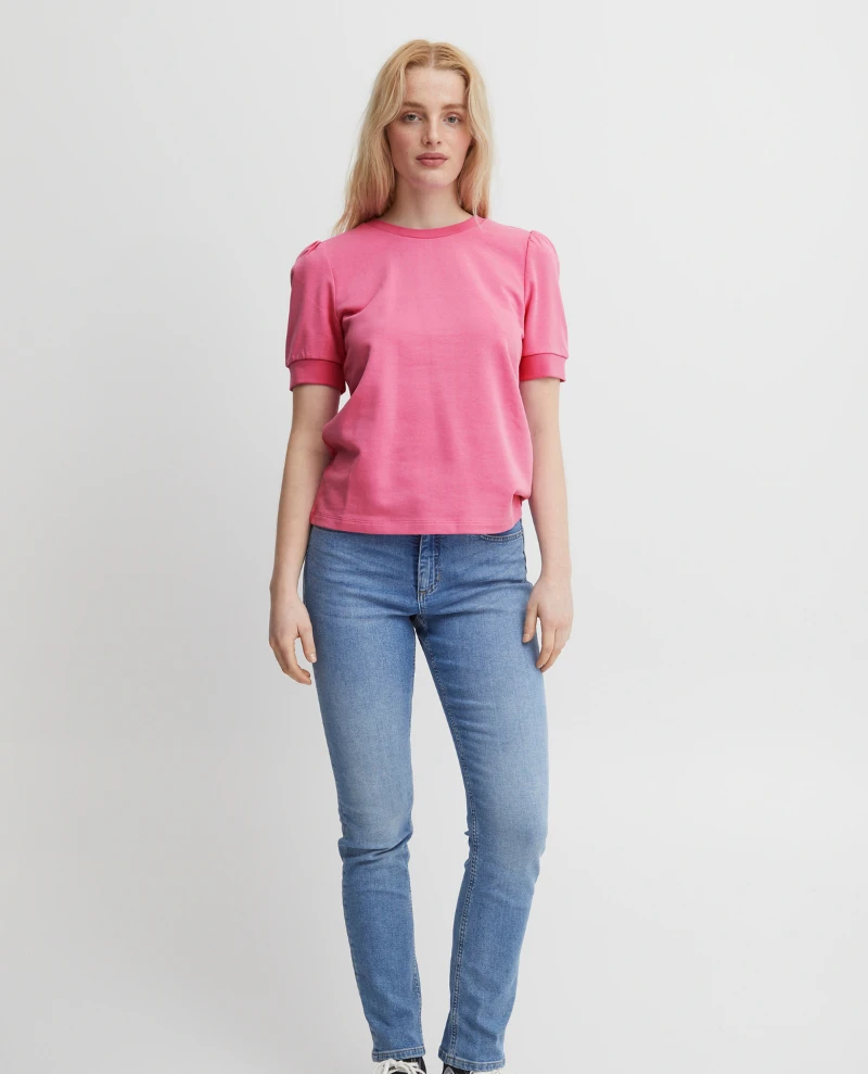 Ichi Yarla Super Pink Sweatshirt - Image 4