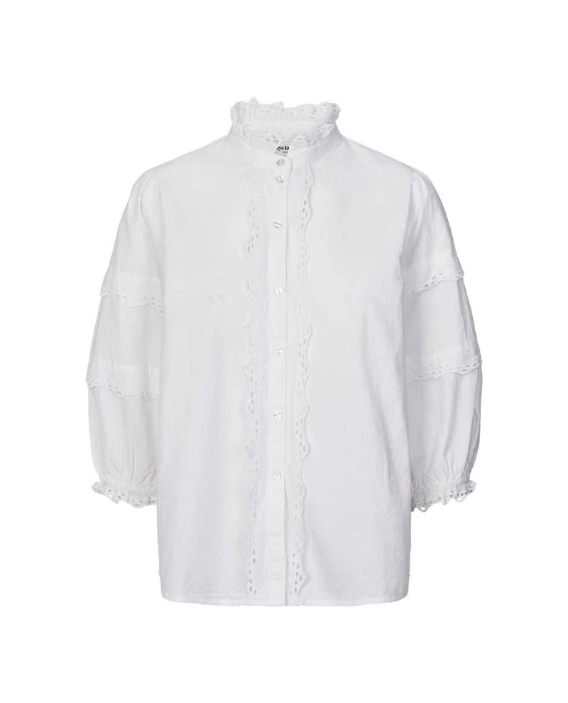 Lollys Laundry Faye White Shirt - Image 3