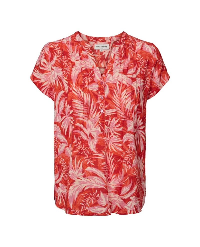 Lollys Laundry Heather Red Top - Image 4