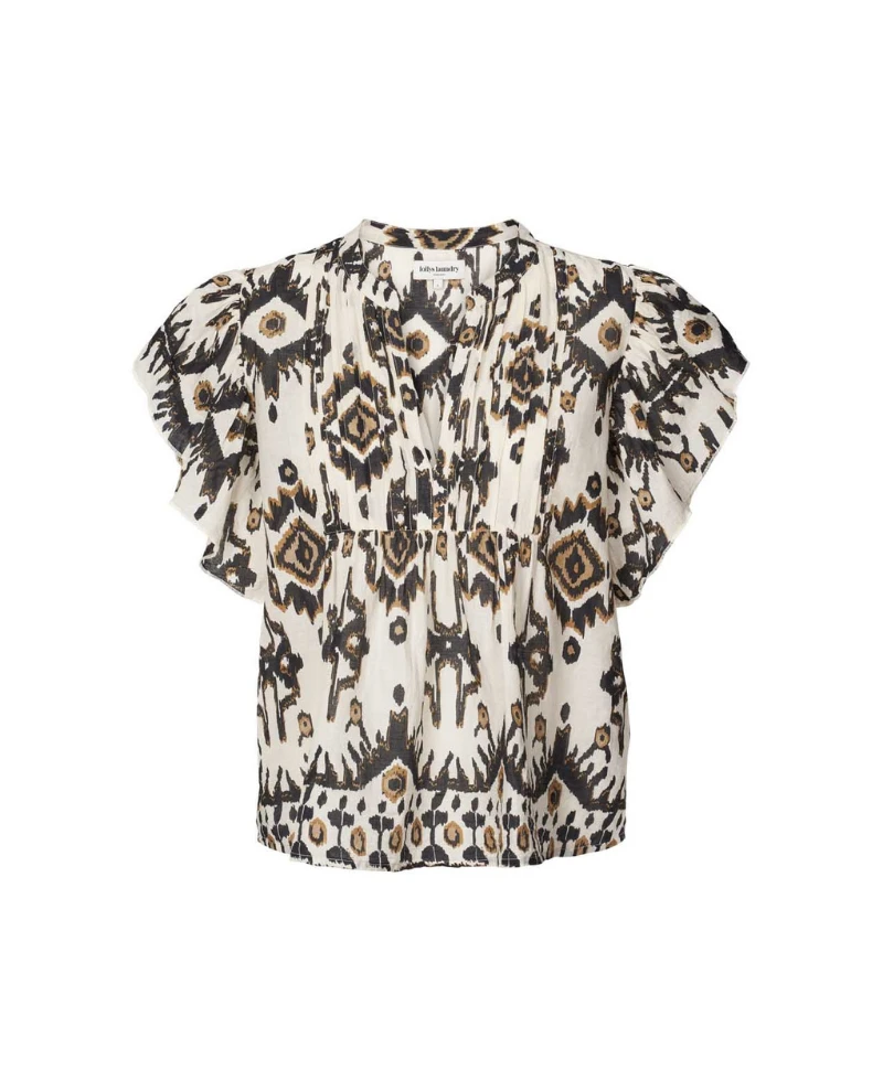 Lollys Laundry Isabel Aztec Print Top - Image 2
