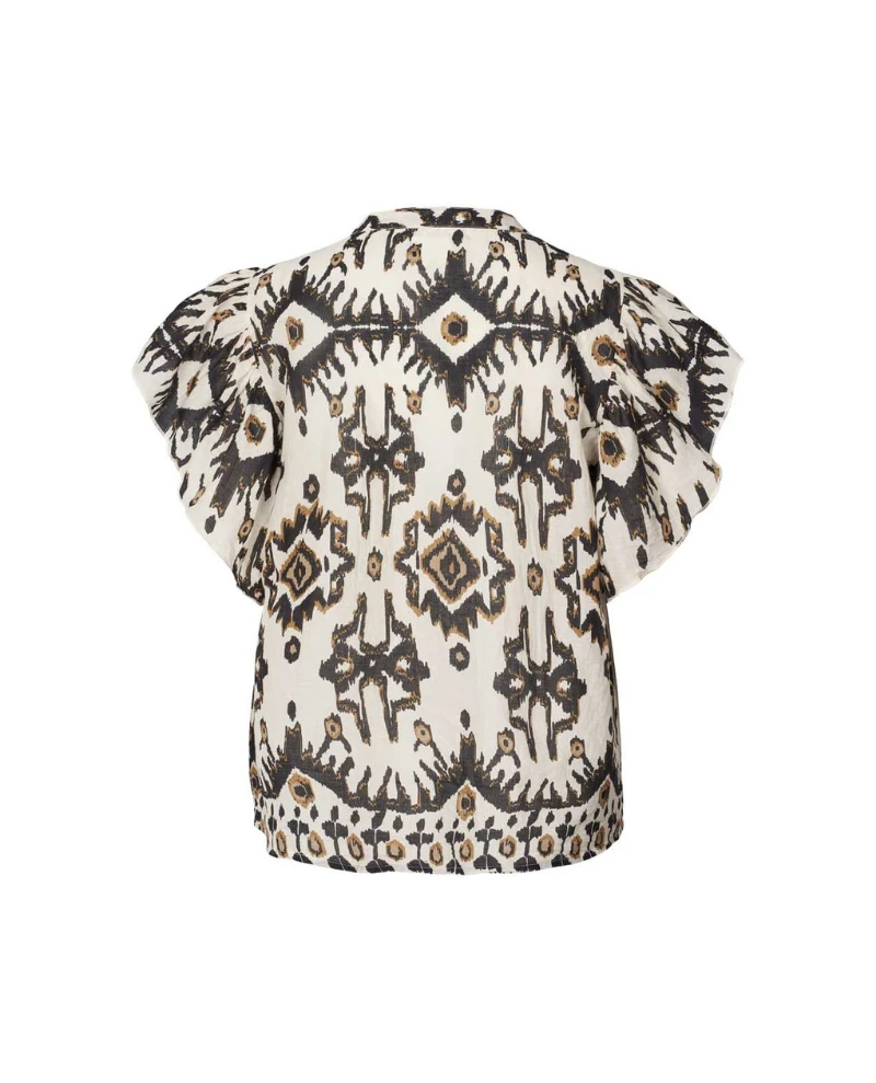 Lollys Laundry Isabel Aztec Print Top - Image 3