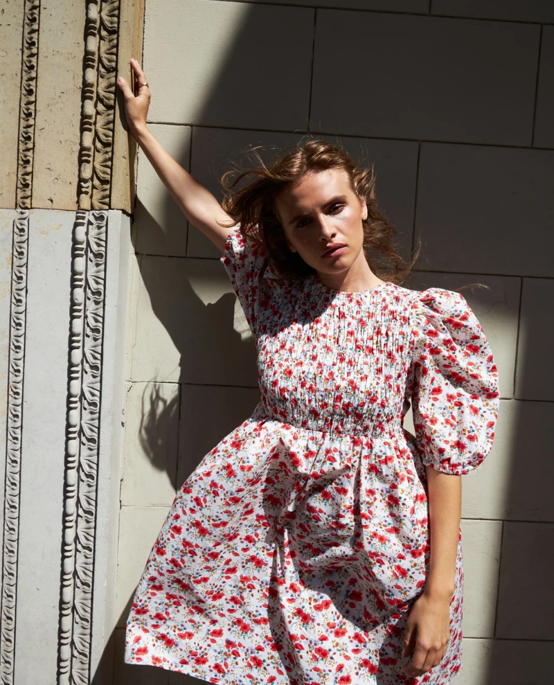 Lollys Laundry Mischa Orange Dress - Image 2