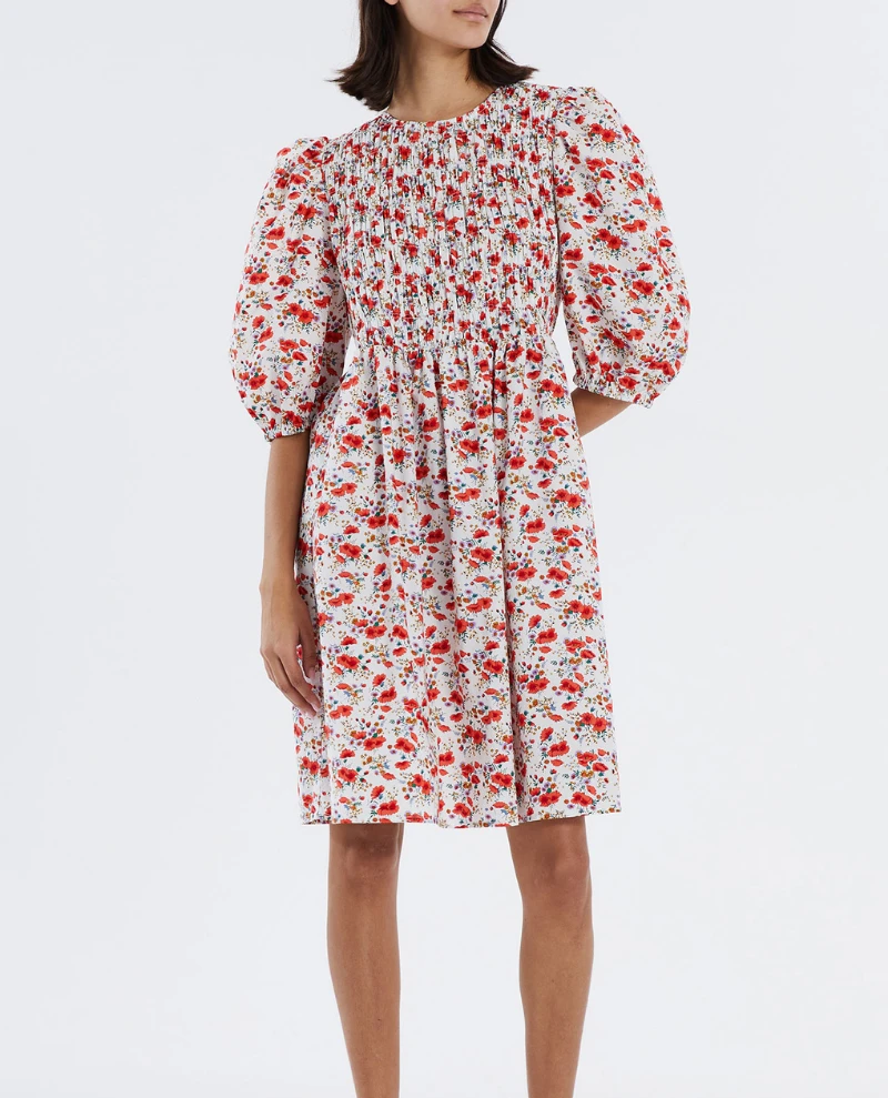 Lollys Laundry Mischa Orange Dress - Image 3