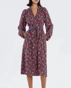 Lollys Laundry Paris Flower Print Dress