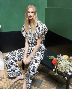 Lollys Laundry Vicky Aztec Print Pants