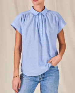 Mabe Remi Blue Top