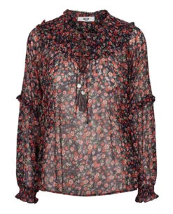 Moliin Roxanne Evening Blue Blouse