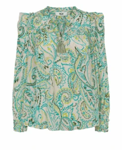 Moliin Bea Twist Of Lime Blouse