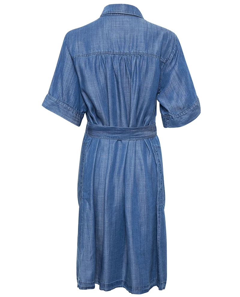 Part Two Brielle Blue Shirt Dress - Image 3