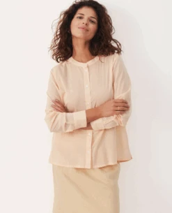 Part Two Annebel Caramel Cream Shirt