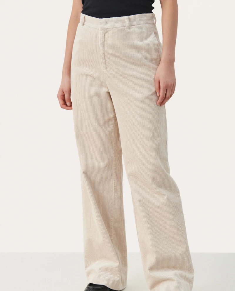 Part Two Clarisse Perfectly Pale Trousers - Image 3