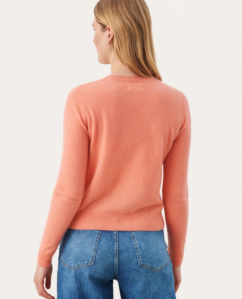 Part Two Crista Crabapple Cashmere Cardigan - Image 3