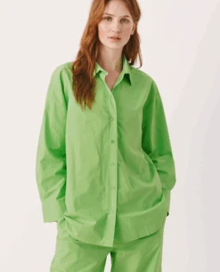 Part Two Savana Green Shirt