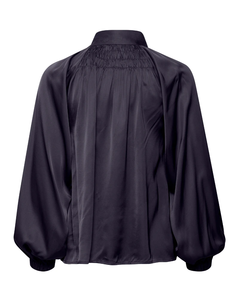 Part Two Villa Navy Bow Blouse - Image 3