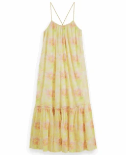 Scotch And Soda Scotch & Soda Multi Tie Dye Tank Top Maxi Dress