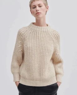 Second Female Aya Oxford Tan Knit
