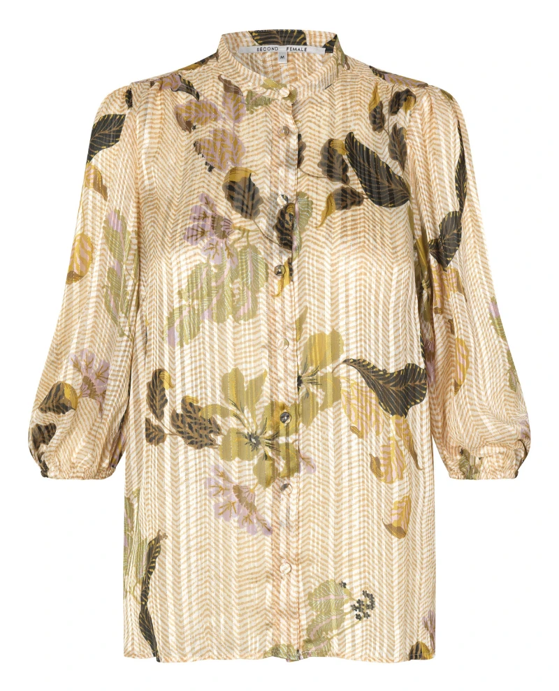 Second Female Breeza Dark Chalk Shirt