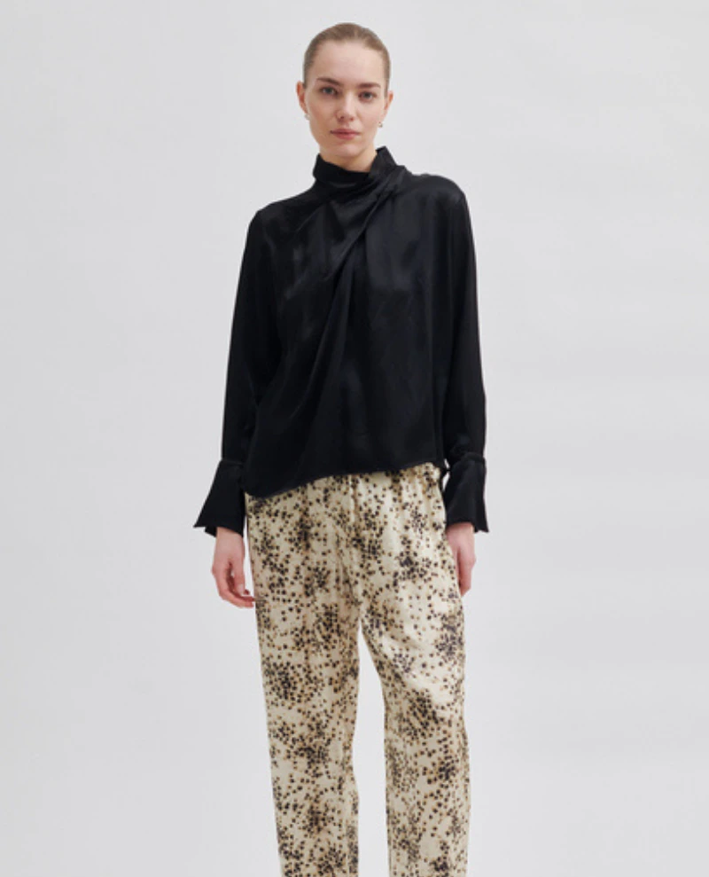 Second Female Fearless Black Blouse