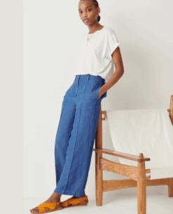 Sessun Alberoha Denim Blue Trouser
