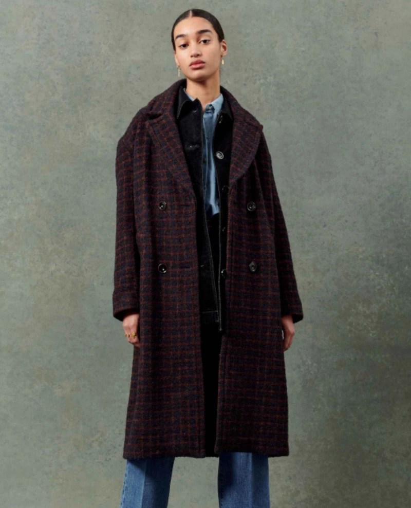 Sessun Silvana Cherry Coat