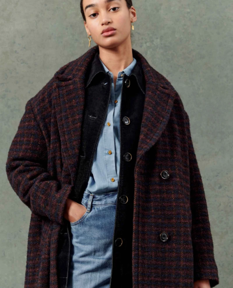 Sessun Silvana Cherry Coat - Image 3