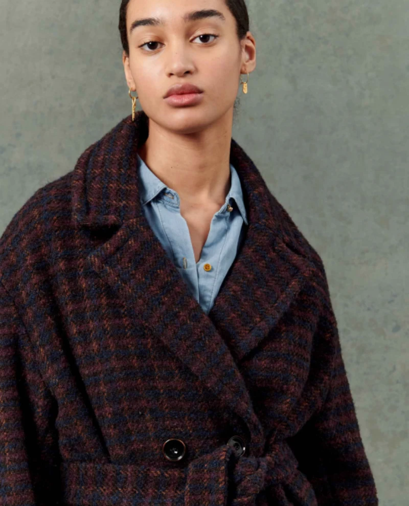 Sessun Silvana Cherry Coat - Image 2