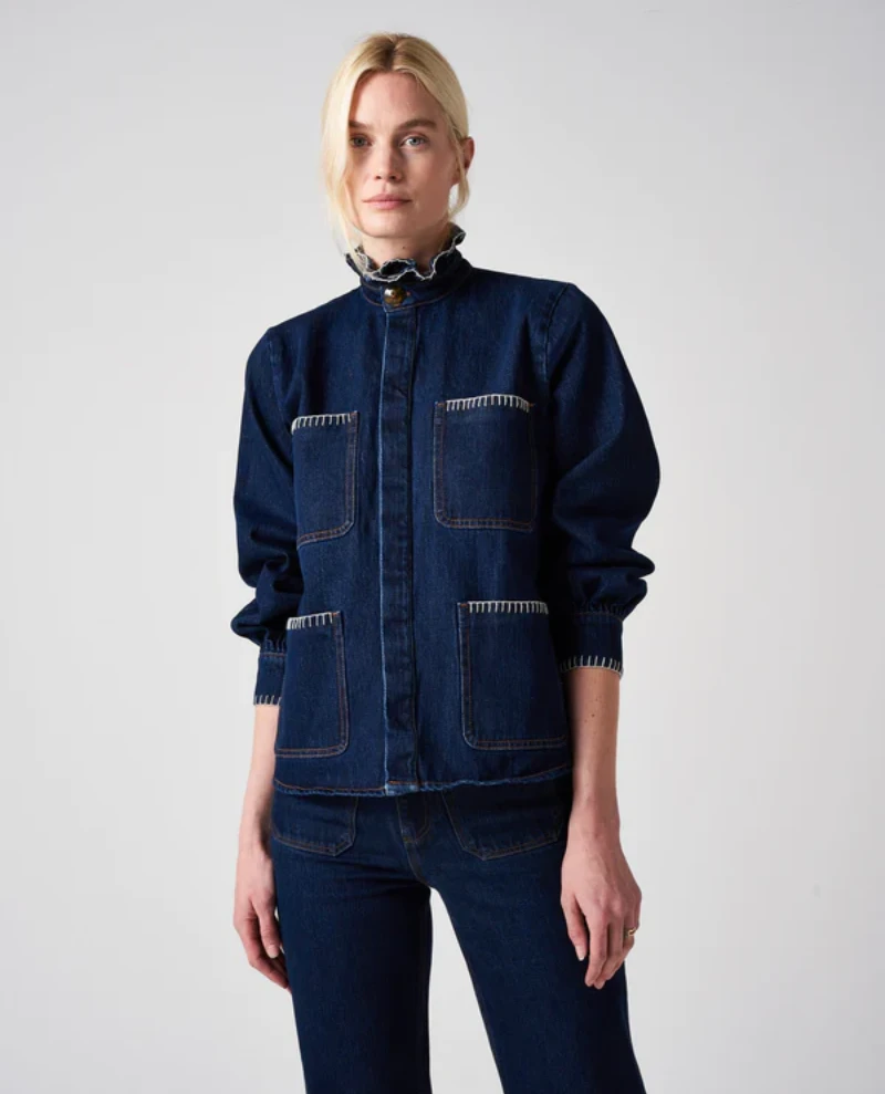 Seventy And Mochi Pablo Dark Vintage Jacket