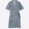 Suncoo Cilem Blue Jeans Dress