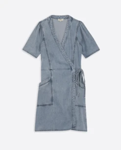 Suncoo Cilem Blue Jeans Dress