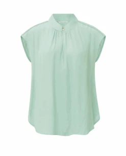 Yaya Harbor Grey Blue Top