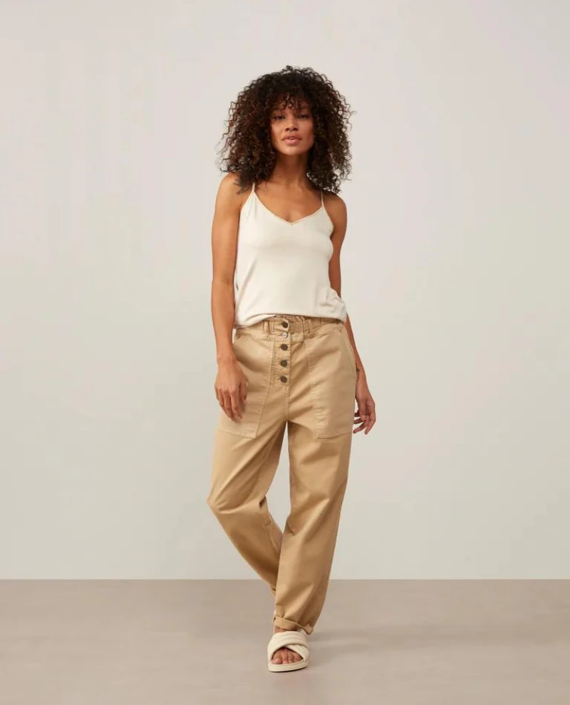 Yaya Safari Sand Cargo Trousers