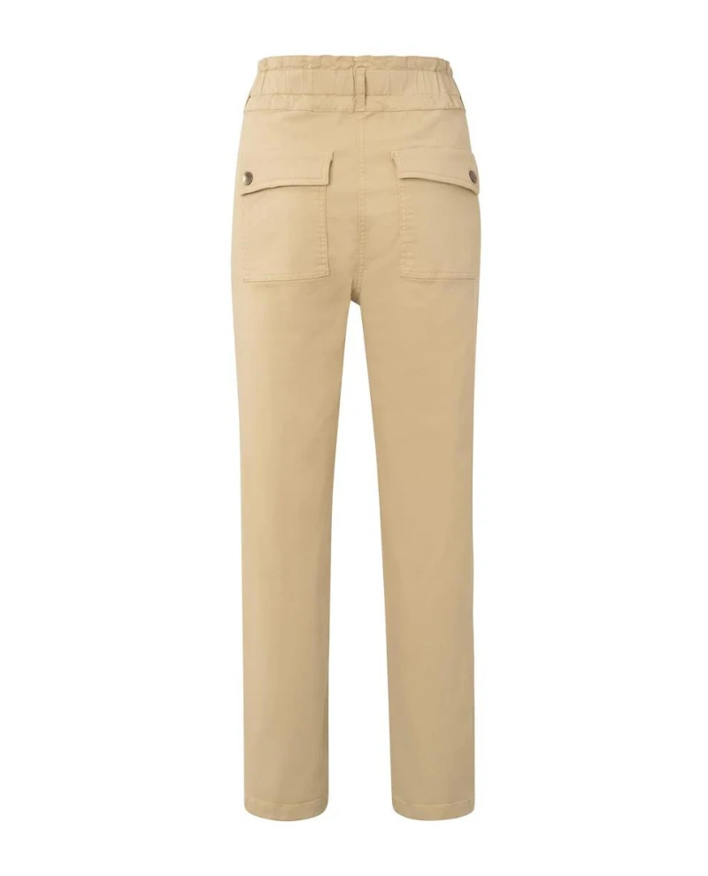 Yaya Safari Sand Cargo Trousers - Image 4