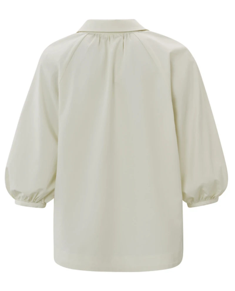 Yaya Silver Birch Sand Blouse - Image 3
