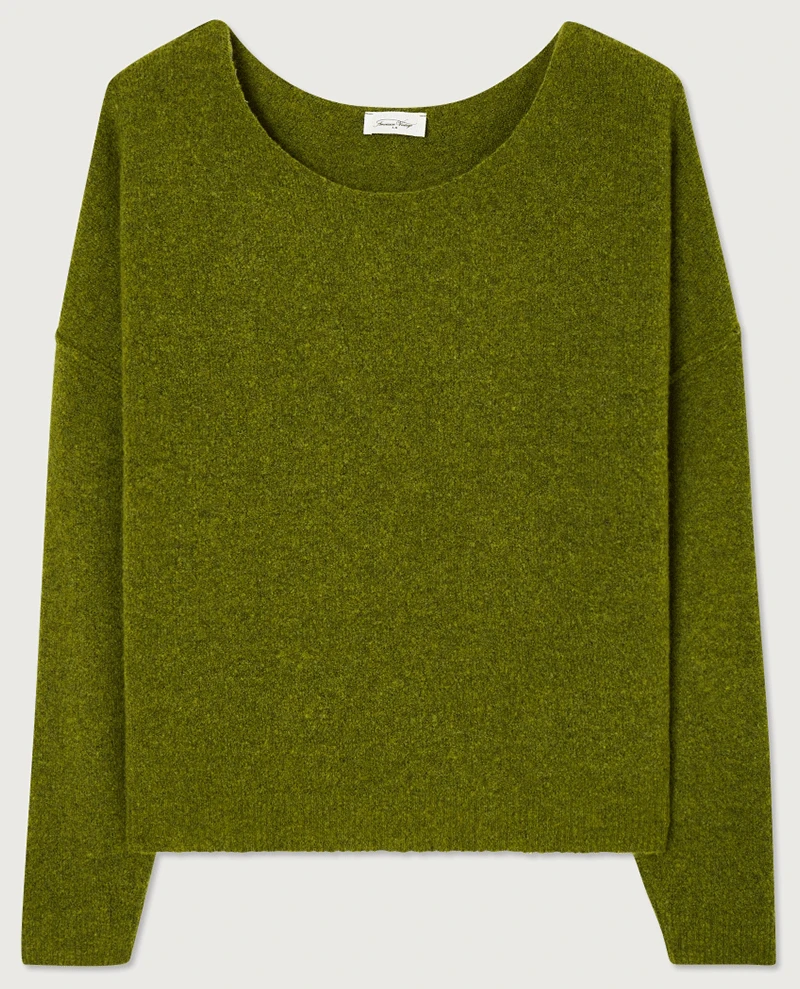 American Vintage Damsville Marais Green Knit - Image 4