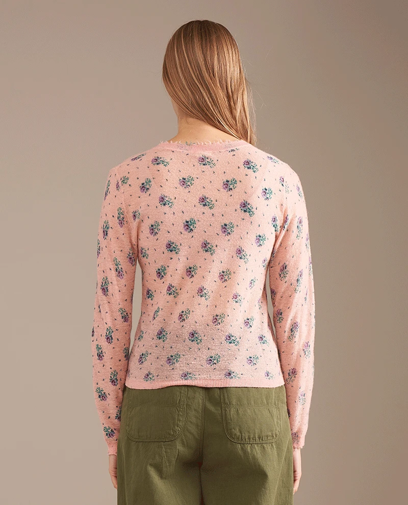 Bellerose Rybbe Rose Pink Knit - Image 3