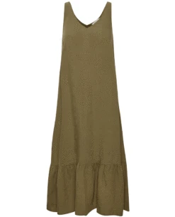 Part Two Ilu Olive Dress