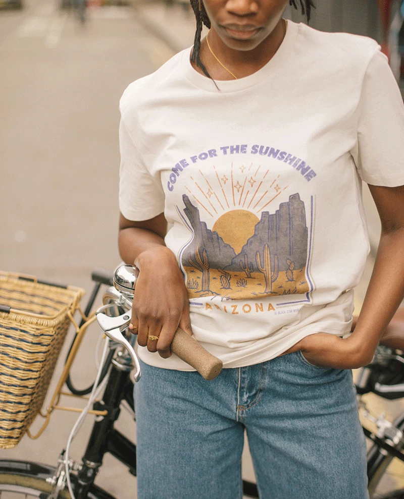 Black Star Mustard Good Times T-Shirt - Image 2